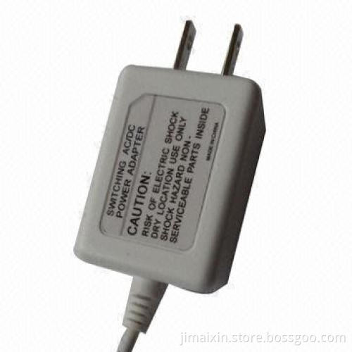 Adapter with 5V/1A Output, Standard US/Japan Plug, PSE/UL/FCC/CE Certified, RoHS Directive-compliant